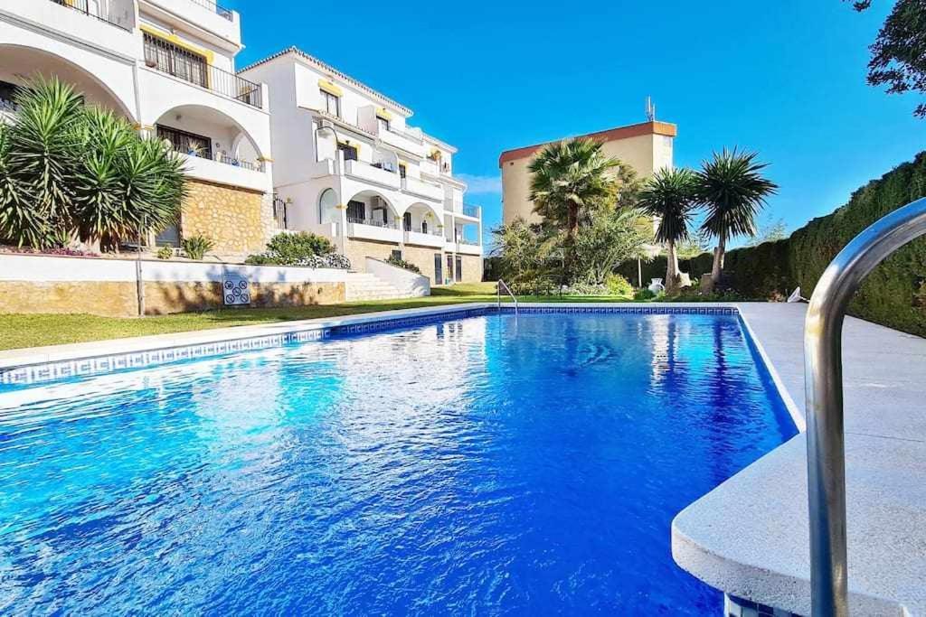 Cala Beach House Duplex Vistas Mar Piscina Parking Ла Кала де Михас Екстериор снимка