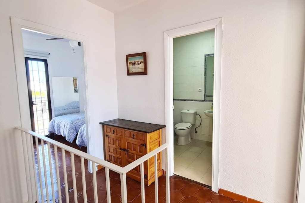 Cala Beach House Duplex Vistas Mar Piscina Parking Ла Кала де Михас Екстериор снимка
