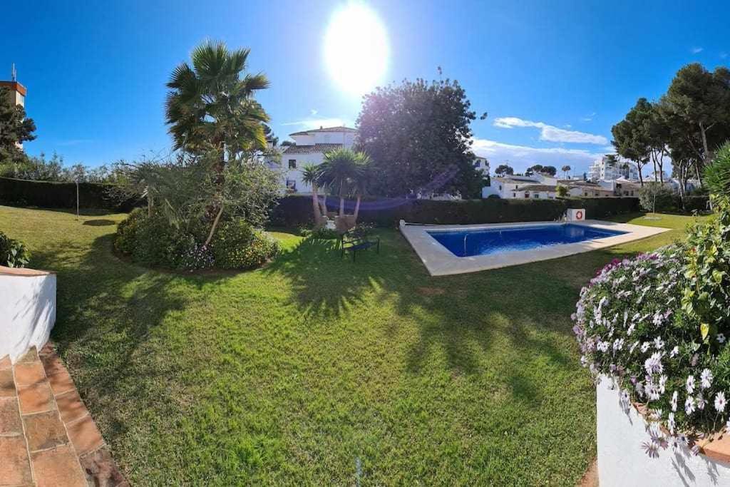 Cala Beach House Duplex Vistas Mar Piscina Parking Ла Кала де Михас Екстериор снимка