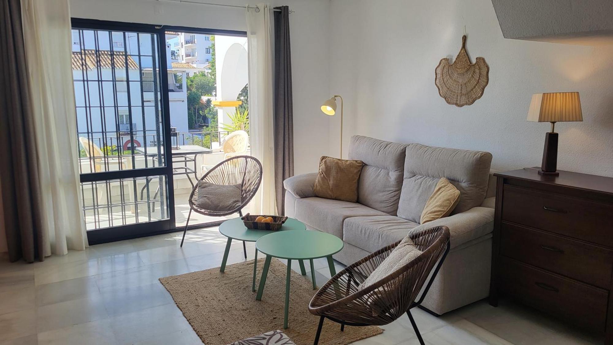Cala Beach House Duplex Vistas Mar Piscina Parking Ла Кала де Михас Екстериор снимка