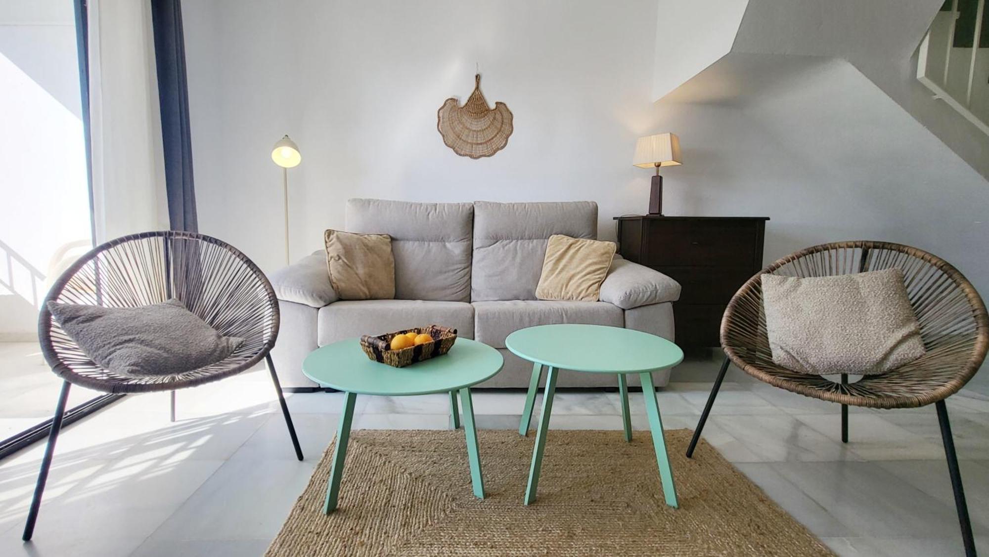 Cala Beach House Duplex Vistas Mar Piscina Parking Ла Кала де Михас Екстериор снимка